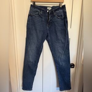 Maurices Women's Dark Blue Skinny Jeans